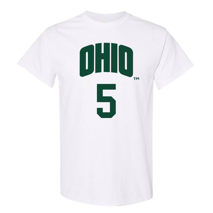 Ohio - NCAA Men's Basketball : Ayden Evans - T-Shirt