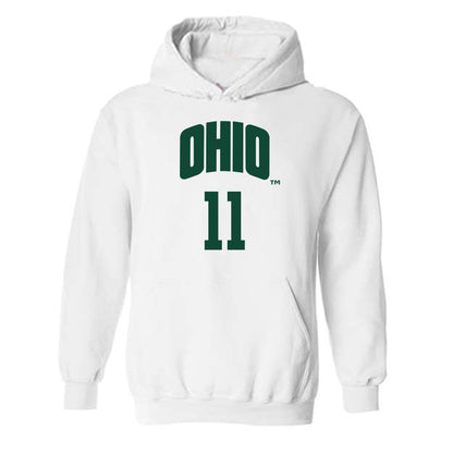 Ohio - NCAA Men's Basketball : Kiir Kuany - Classic Shersey Hooded Sweatshirt