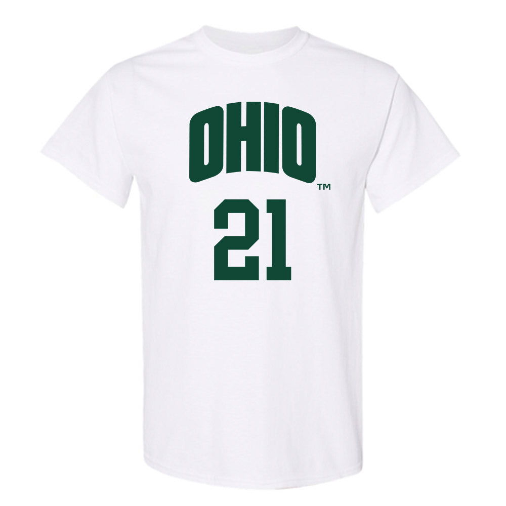 Ohio - NCAA Men's Basketball : Devin Royal - Classic Shersey T-Shirt-0