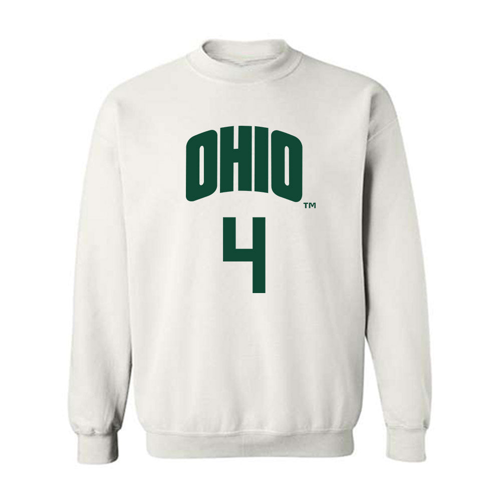 Ohio - NCAA Men's Basketball : JJ Kelly - Classic Shersey Crewneck Sweatshirt-0