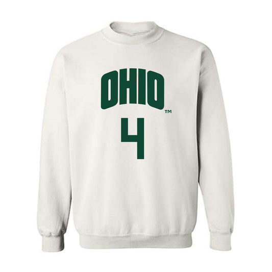 Ohio - NCAA Men's Basketball : JJ Kelly - Classic Shersey Crewneck Sweatshirt-0