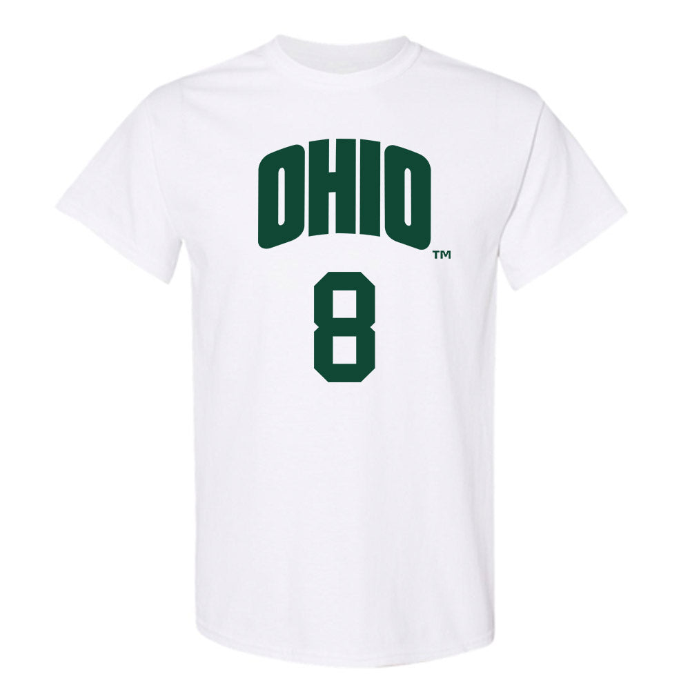 Ohio - NCAA Men's Basketball : Zay Mosley - Classic Shersey T-Shirt-0