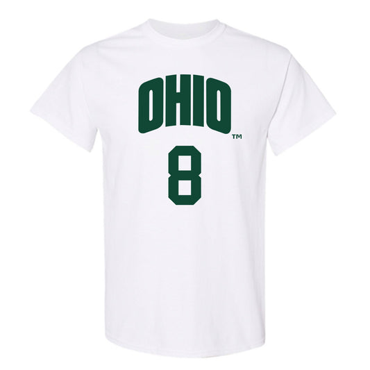 Ohio - NCAA Men's Basketball : Zay Mosley - Classic Shersey T-Shirt-0