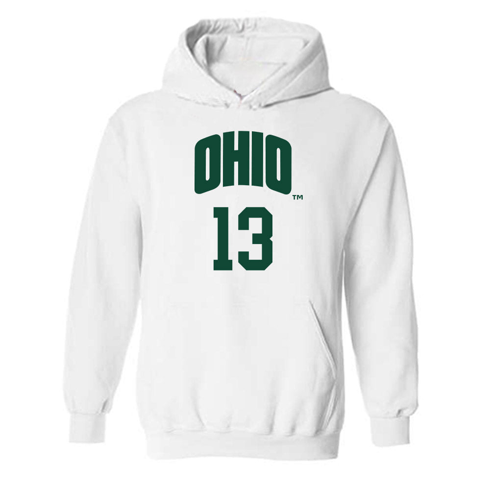 Ohio - NCAA Men's Basketball : Jackson Paveletzke - Classic Shersey Hooded Sweatshirt-0