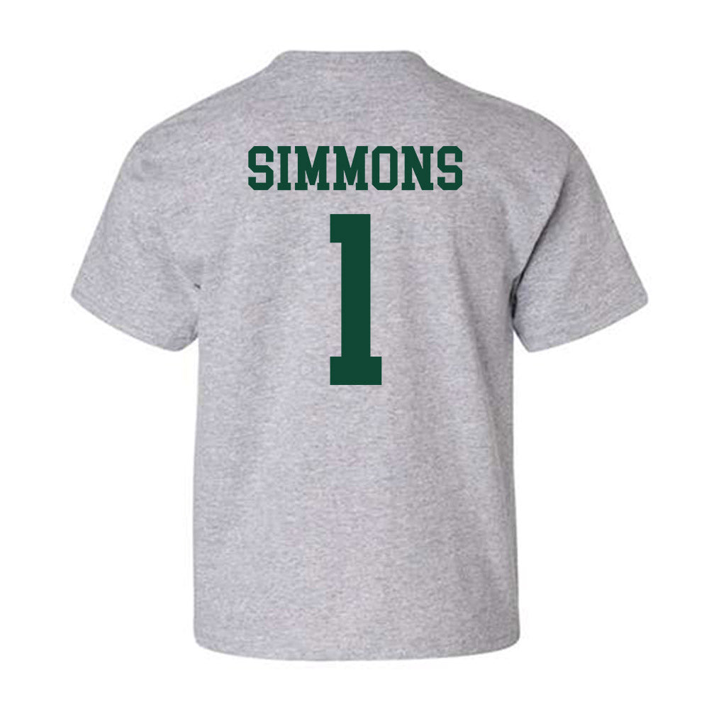 Ohio - NCAA Men's Basketball : Javan Simmons - Classic Shersey Youth T-Shirt-1