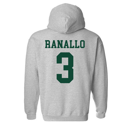 Ohio - NCAA Women's Basketball : Bella Ranallo - Classic Shersey Hooded Sweatshirt-1