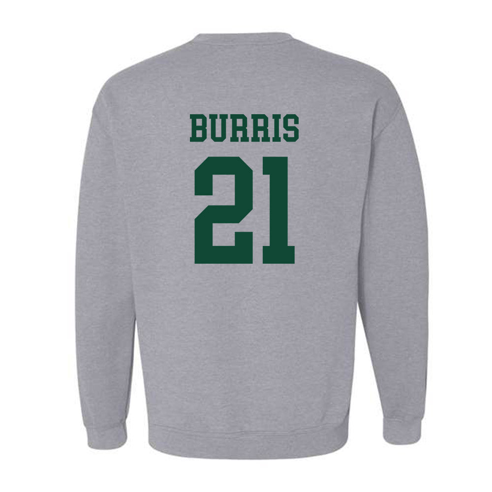 Ohio - NCAA Men's Basketball : Jesse Burris - Crewneck Sweatshirt