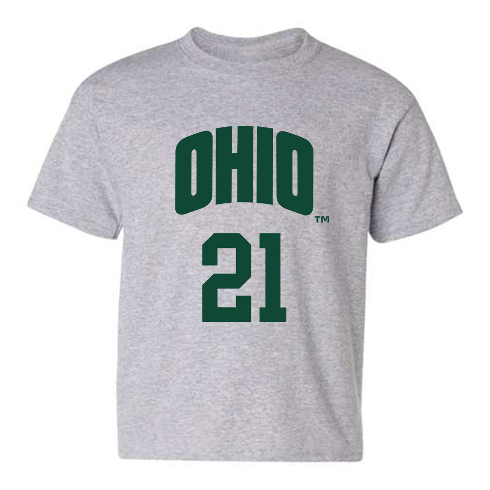 Ohio - NCAA Men's Basketball : Jesse Burris - Youth T-Shirt