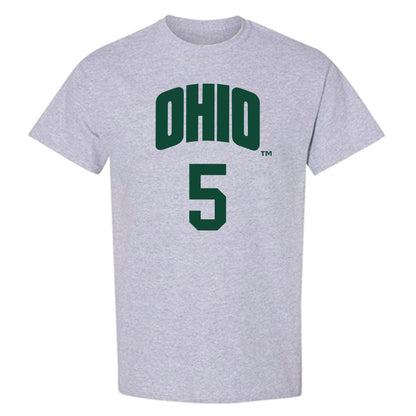 Ohio - NCAA Men's Basketball : Ayden Evans - T-Shirt