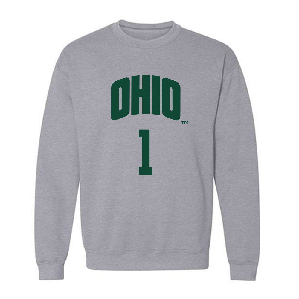 Ohio - NCAA Men's Basketball : Javan Simmons - Classic Shersey Crewneck Sweatshirt-0