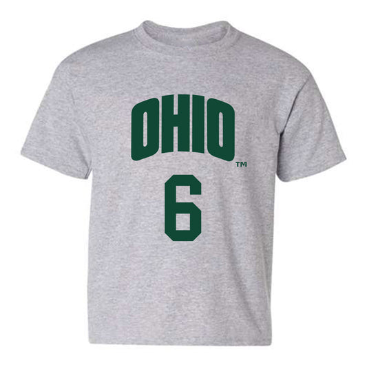 Ohio - NCAA Men's Basketball : Elijah Elliott - Youth T-Shirt