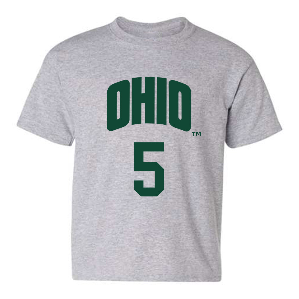 Ohio - NCAA Men's Basketball : Ayden Evans - Youth T-Shirt