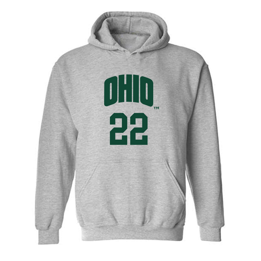 Ohio - NCAA Men's Basketball : Jalen Breath - Classic Shersey Hooded Sweatshirt-0