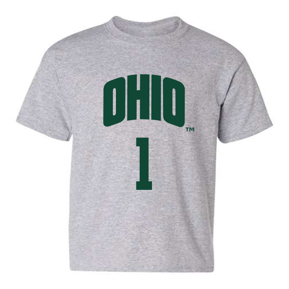 Ohio - NCAA Men's Basketball : Elmore James IV - Youth T-Shirt