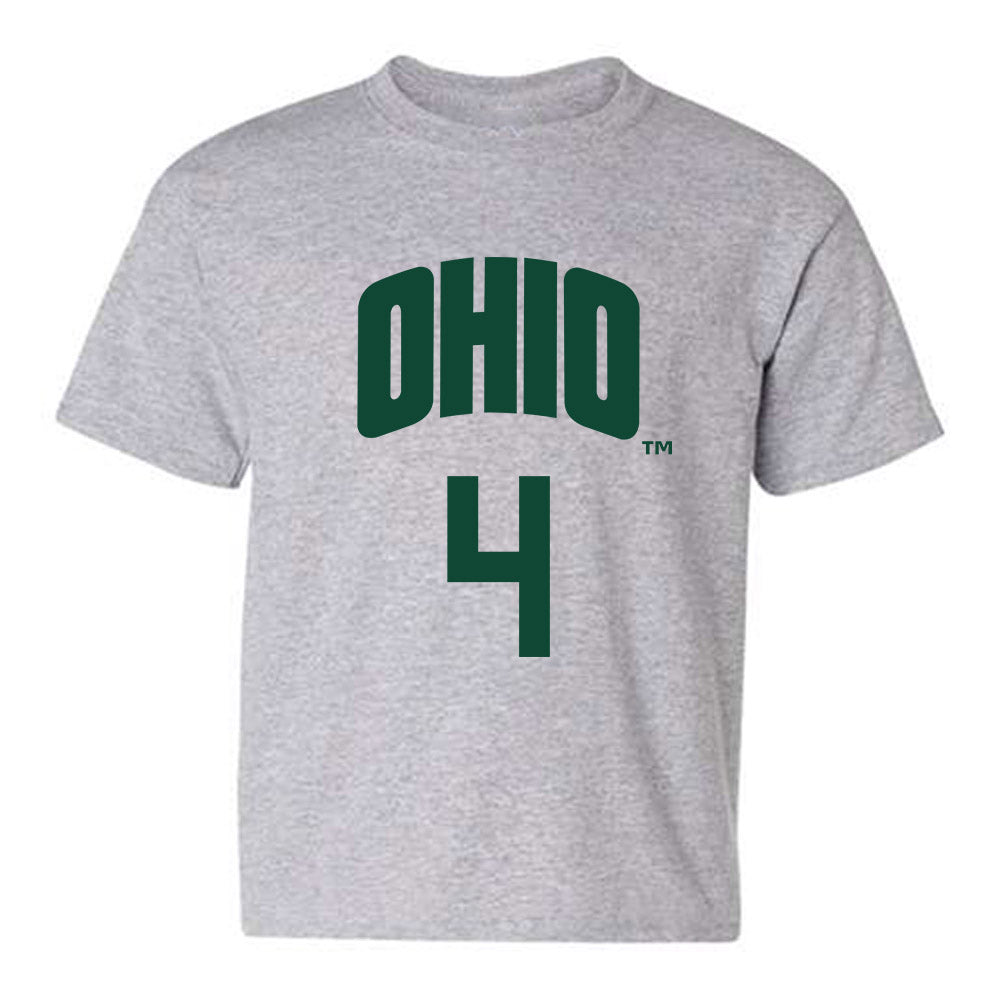 Ohio - NCAA Men's Basketball : JJ Kelly - Classic Shersey Youth T-Shirt-0