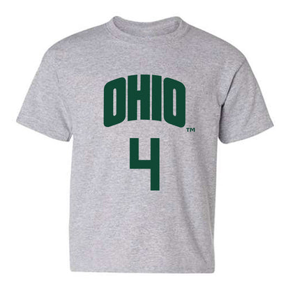 Ohio - NCAA Men's Basketball : JJ Kelly - Classic Shersey Youth T-Shirt-0