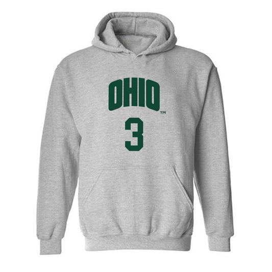 Ohio - NCAA Women's Basketball : Bella Ranallo - Classic Shersey Hooded Sweatshirt-0