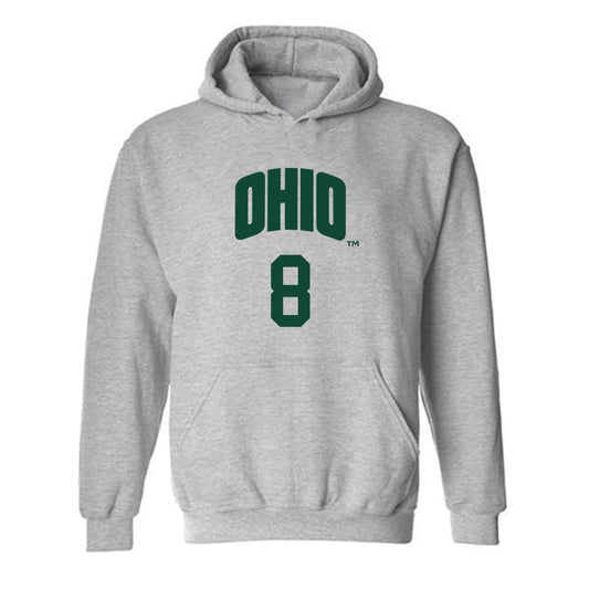 Ohio - NCAA Men's Basketball : Zay Mosley - Classic Shersey Hooded Sweatshirt-0