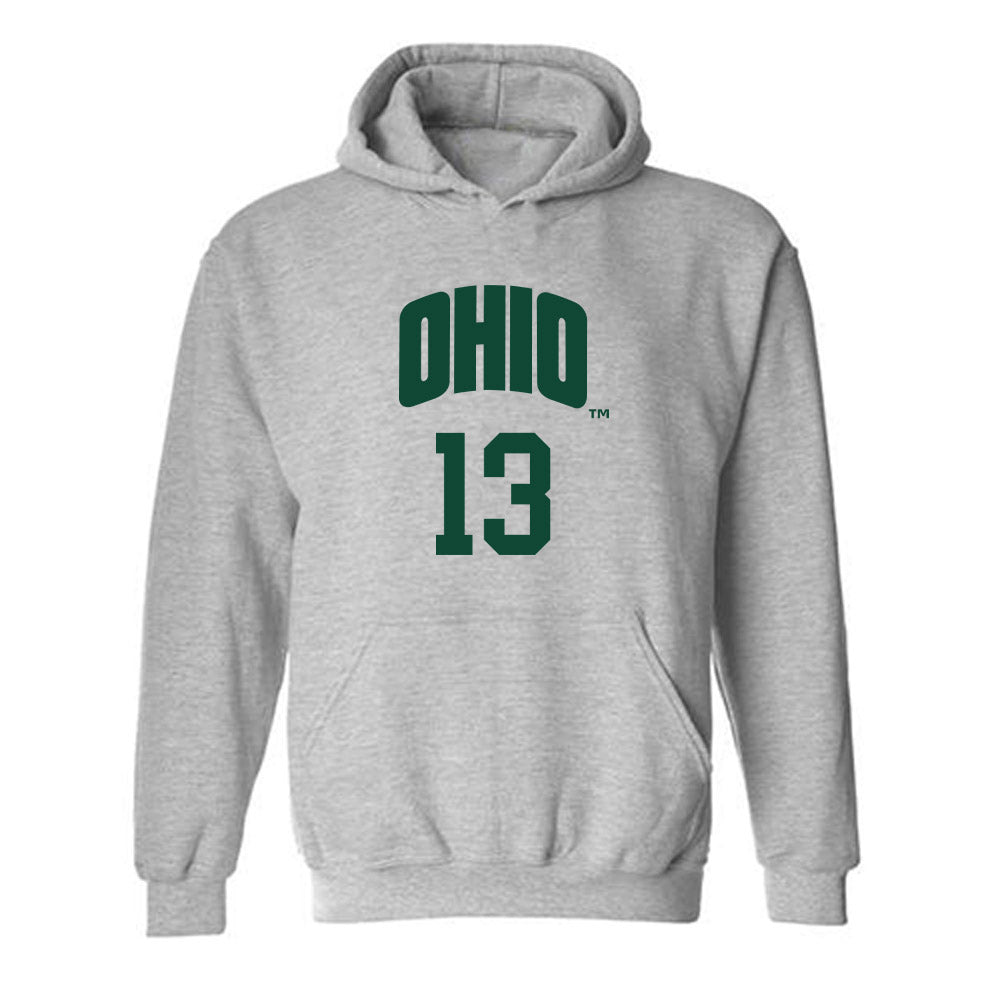 Ohio - NCAA Men's Basketball : Jackson Paveletzke - Classic Shersey Hooded Sweatshirt-0