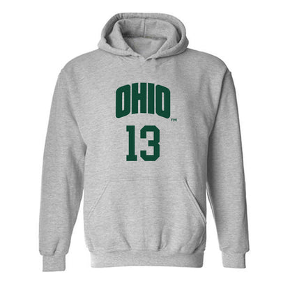 Ohio - NCAA Men's Basketball : Jackson Paveletzke - Classic Shersey Hooded Sweatshirt-0