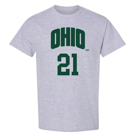 Ohio - NCAA Men's Basketball : Devin Royal - Classic Shersey T-Shirt-0