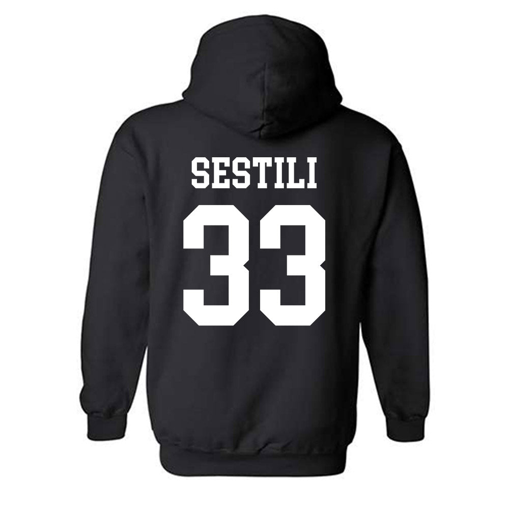 Ohio - NCAA Football : Brady Sestili - Generic Shersey Hooded Sweatshirt-1