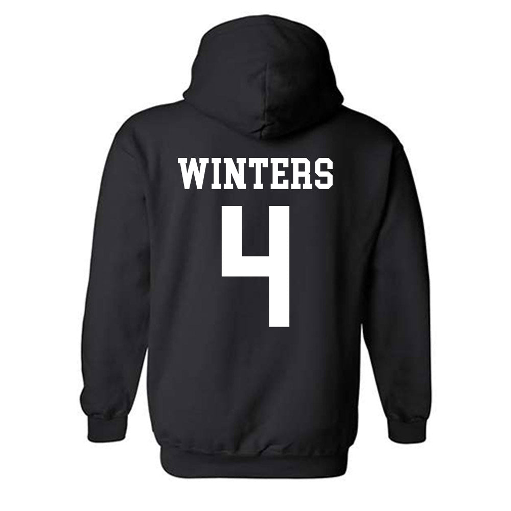 Ohio - NCAA Football : Jacob Winters - Generic Shersey Hooded Sweatshirt-1