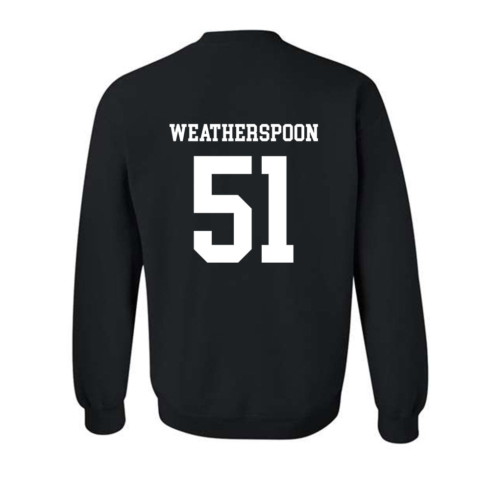 Ohio - NCAA Football : Davion Weatherspoon - Generic Shersey Crewneck Sweatshirt-1