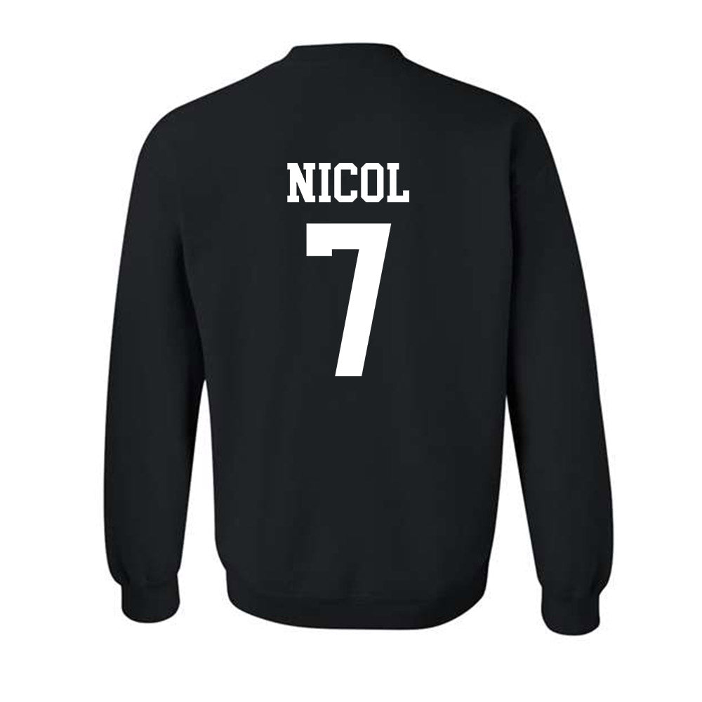 Ohio - NCAA Men's Basketball : Ben Nicol - Generic Shersey Crewneck Sweatshirt-1