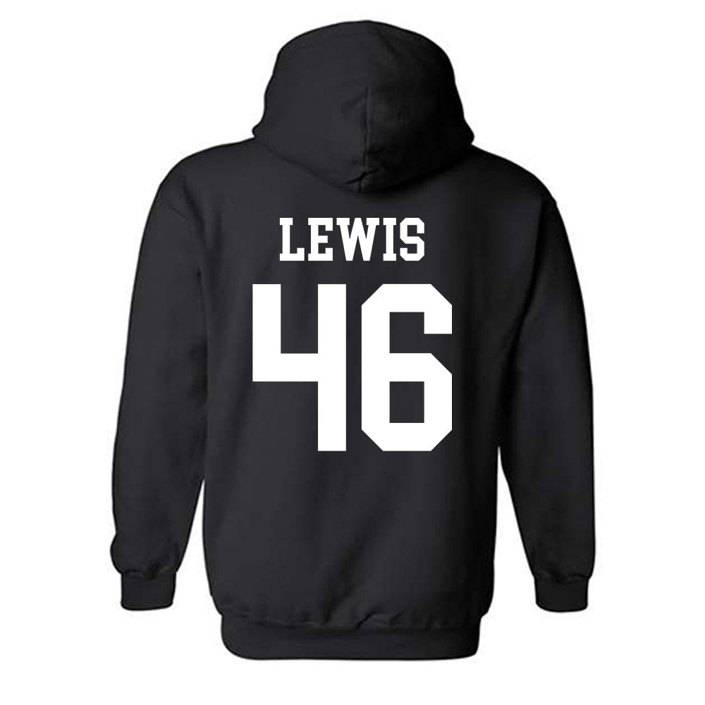 Ohio - NCAA Football : Jacob Lewis - Generic Shersey Hooded Sweatshirt-1