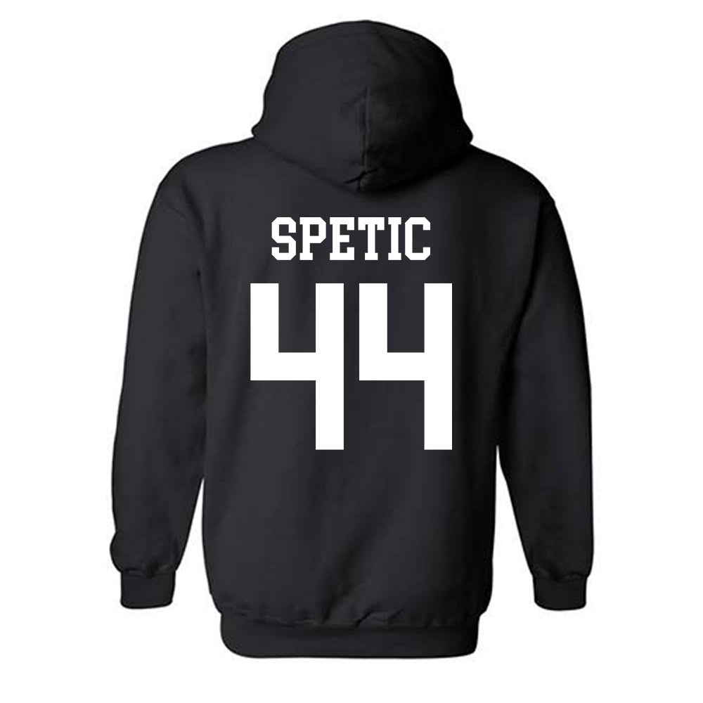 Ohio - NCAA Football : Gianni Spetic - Generic Shersey Hooded Sweatshirt-1