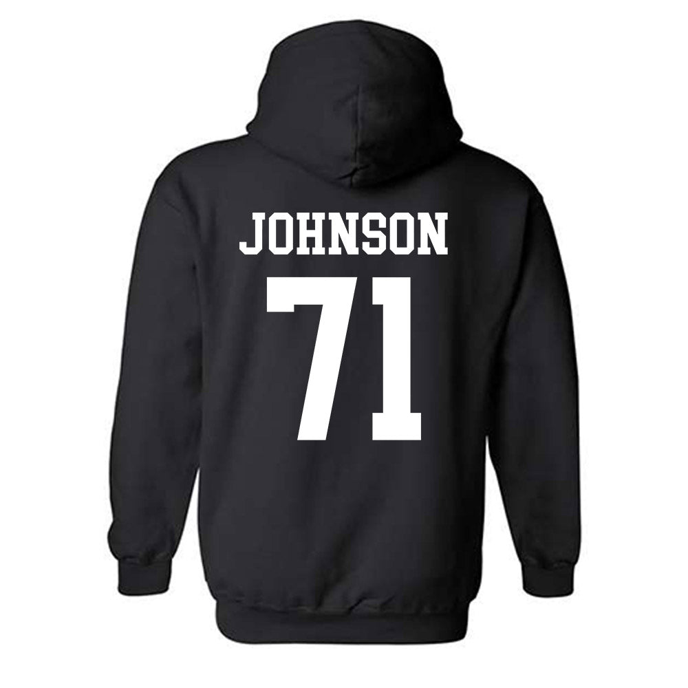 Ohio - NCAA Football : Aidan Johnson - Generic Shersey Hooded Sweatshirt-1