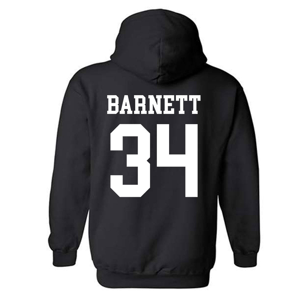 Ohio - NCAA Women's Basketball : Emma Barnett - Generic Shersey Hooded Sweatshirt-1