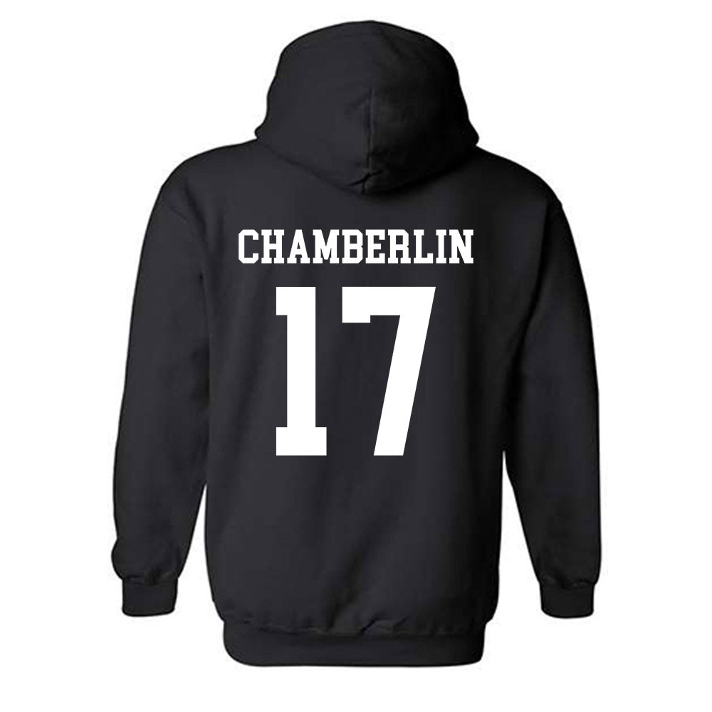 Ohio - NCAA Football : Caleb Chamberlin - Generic Shersey Hooded Sweatshirt-1