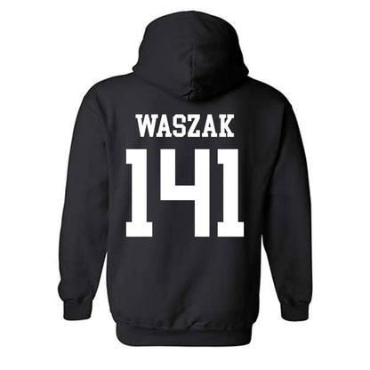 Ohio - NCAA Wrestling : Aidan Waszak - Generic Shersey Hooded Sweatshirt-1