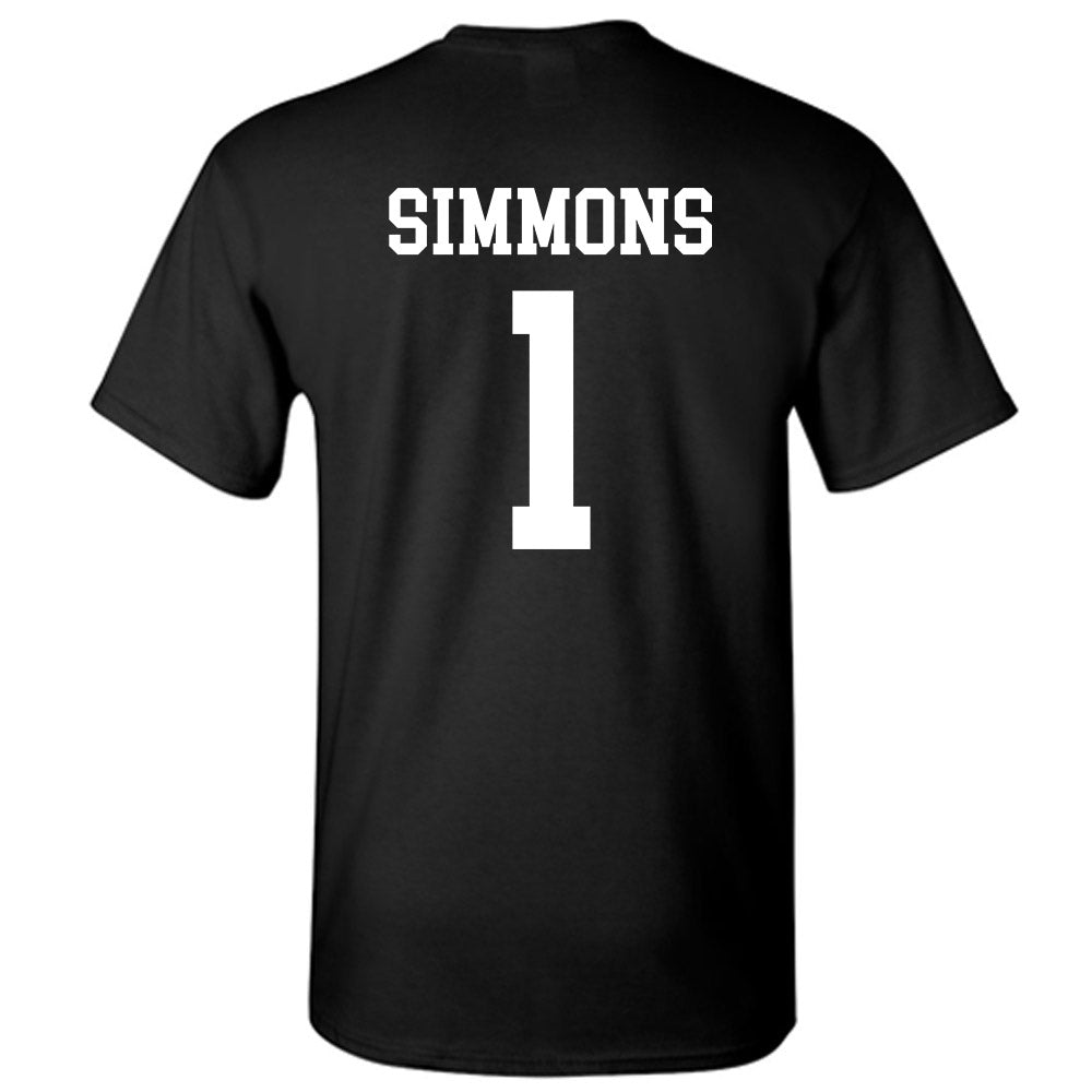 Ohio - NCAA Men's Basketball : Javan Simmons - Generic Shersey T-Shirt-1