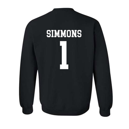 Ohio - NCAA Men's Basketball : Javan Simmons - Generic Shersey Crewneck Sweatshirt-1
