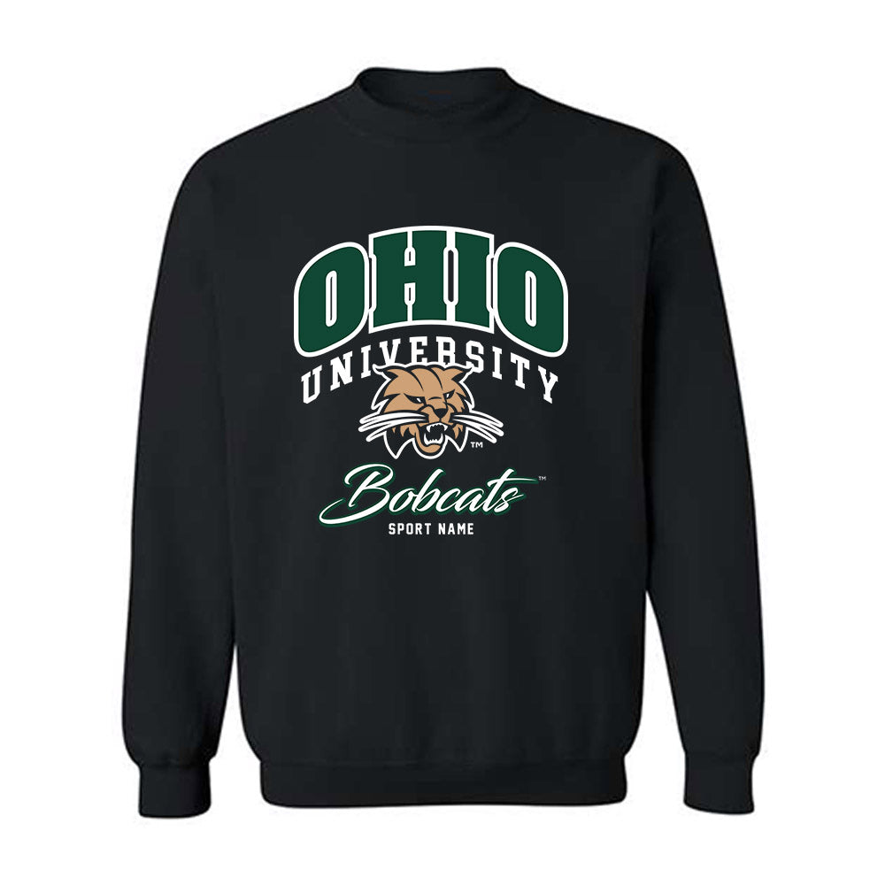 Ohio - NCAA Women's Swimming & Diving : Katie Buroker - Generic Shersey Crewneck Sweatshirt