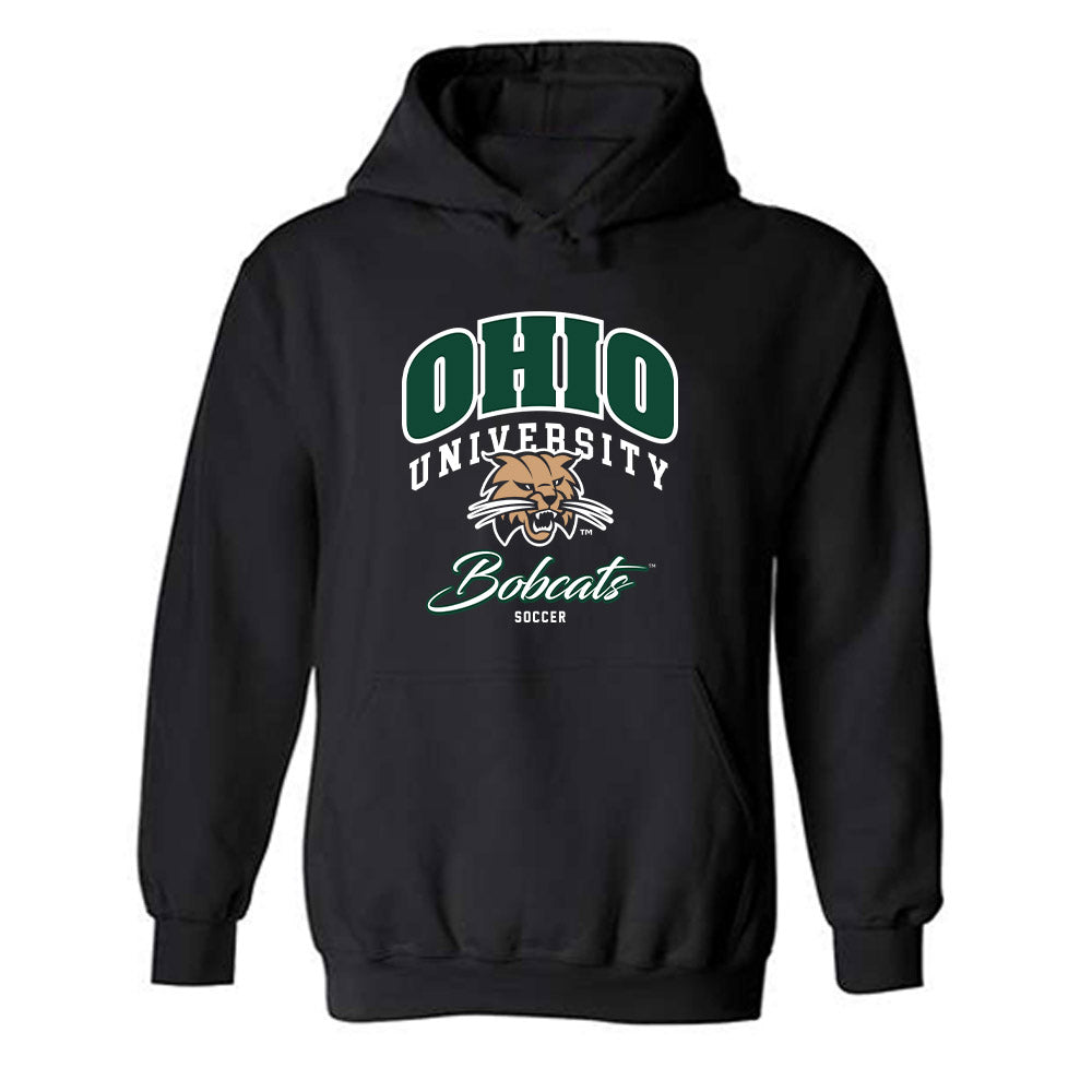 Ohio - NCAA Women's Soccer : Mackenzie Mensel - Generic Shersey Hooded Sweatshirt-0