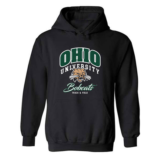 Ohio - NCAA Women's Track & Field : Taja Booker - Generic Shersey Hooded Sweatshirt-0