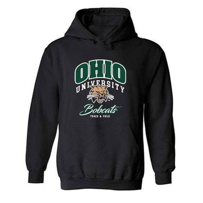 Ohio - NCAA Women's Track & Field : Jada Irwin - Generic Shersey Hooded Sweatshirt-0