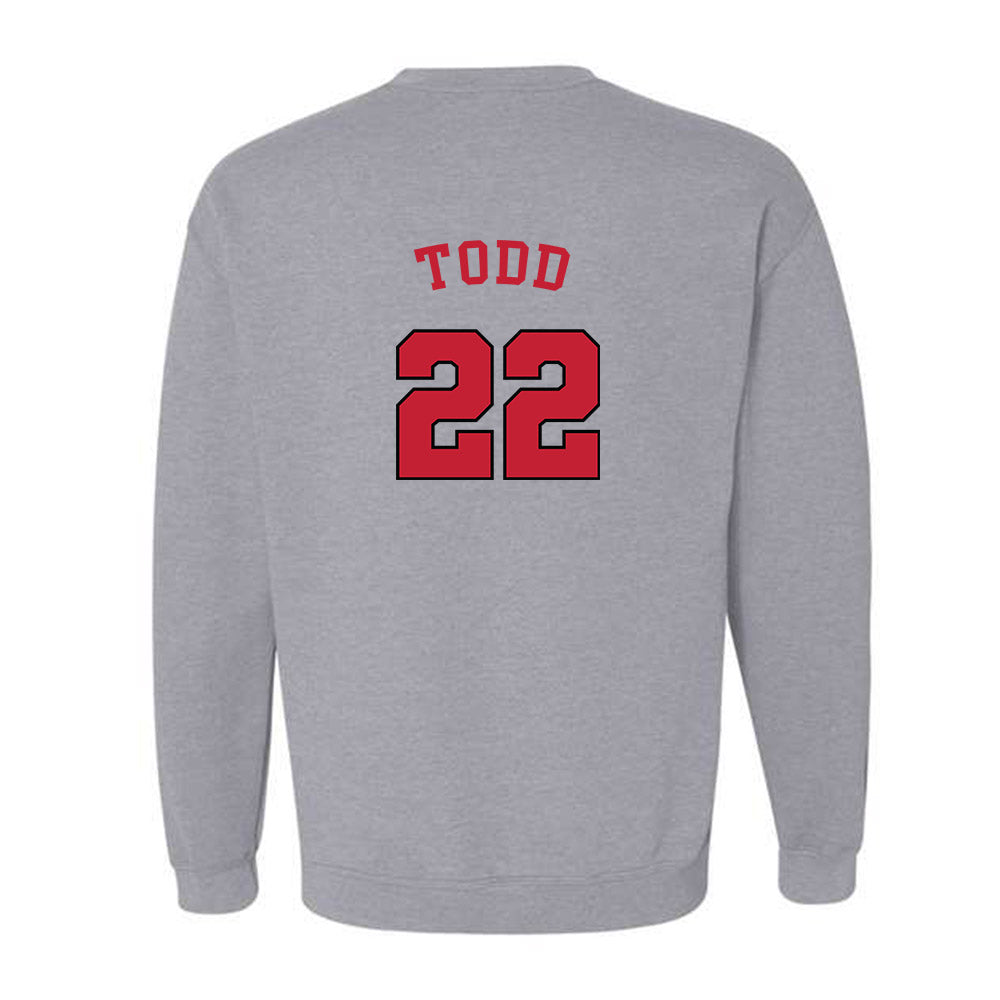 Utah - NCAA Women's Basketball : Ella Todd - Generic Sports Crewneck Sweatshirt-1