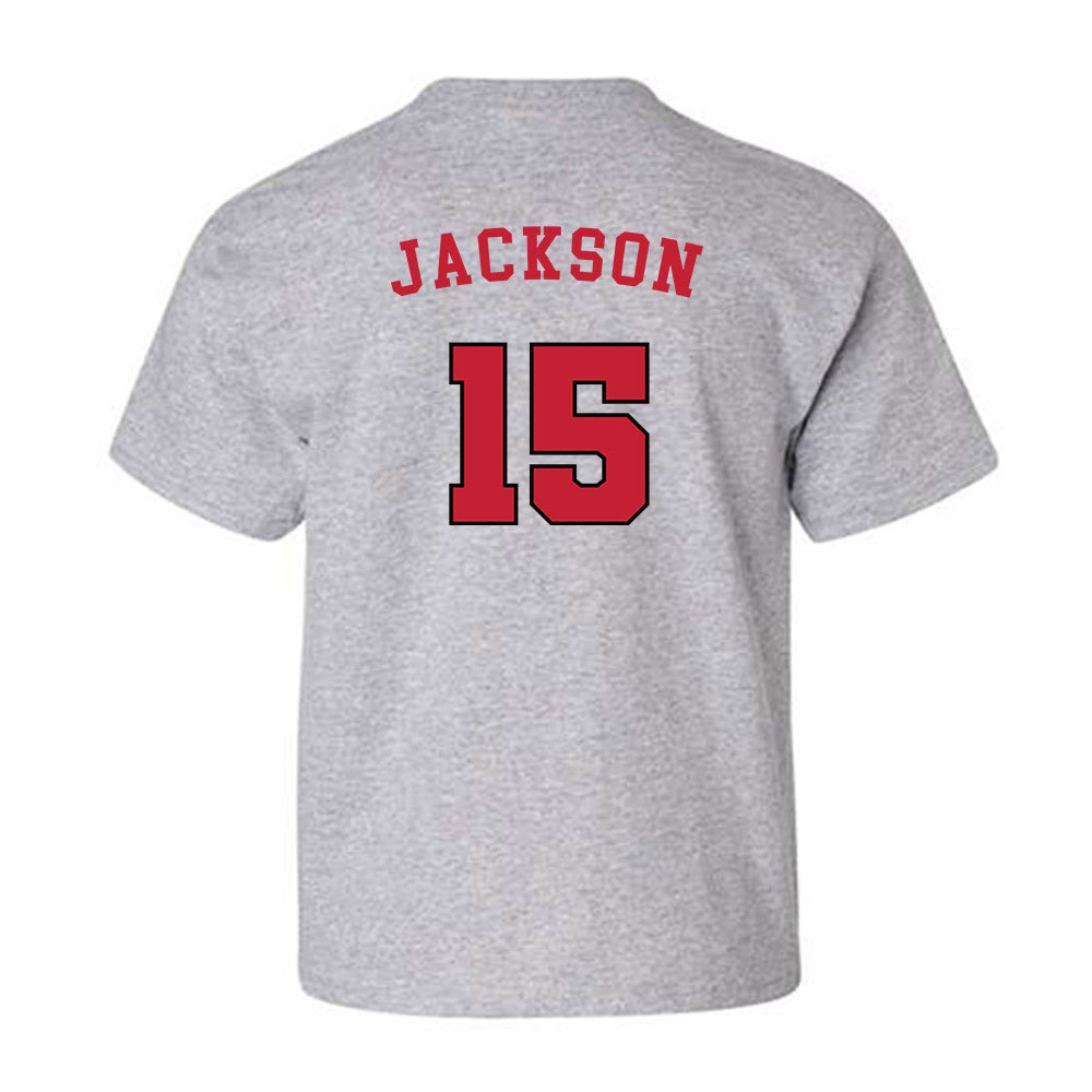 Utah - NCAA Men's Basketball : Alvin Jackson - Generic Sports Youth T-Shirt-1