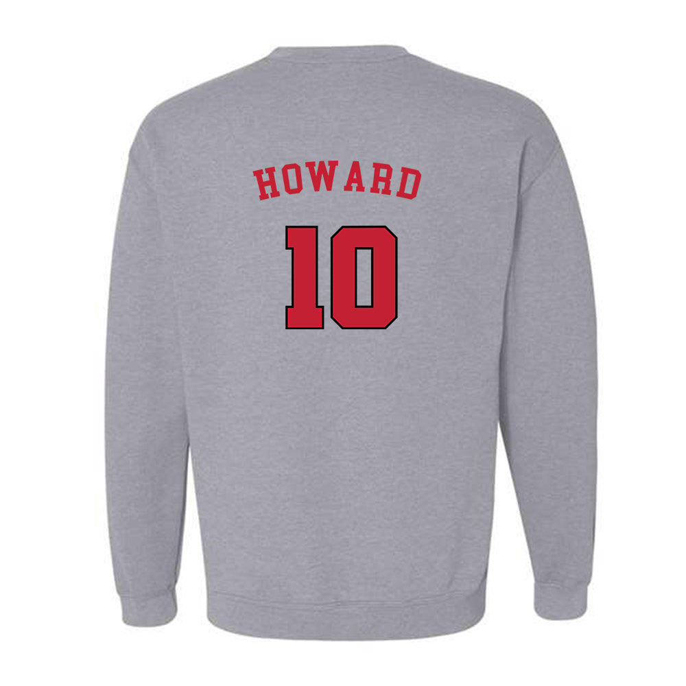 Utah - NCAA Men's Basketball : Jahki Howard - Generic Sports Crewneck Sweatshirt-1