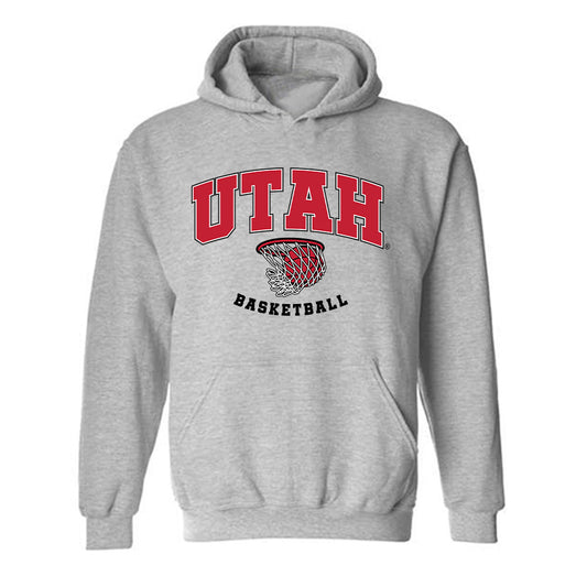 Utah - NCAA Men's Basketball : Jerry Huang - Generic Sports Hooded Sweatshirt