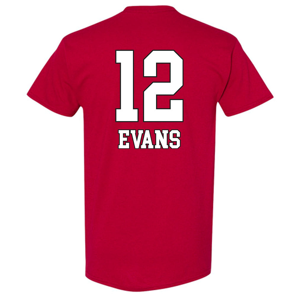 Utah - NCAA Women's Basketball : Chyra Evans - Generic Sports T-Shirt-1