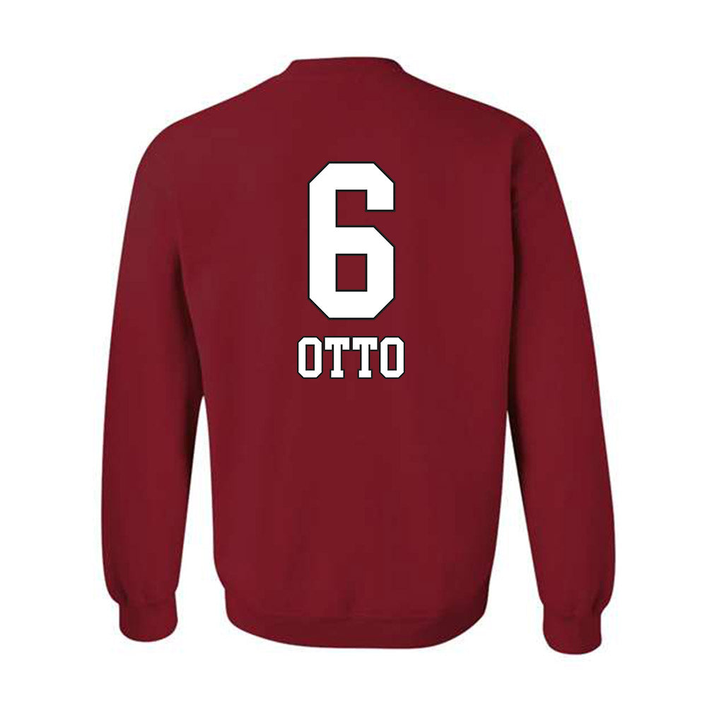 Utah - NCAA Women's Basketball : Evelina Otto - Generic Sports Crewneck Sweatshirt-1