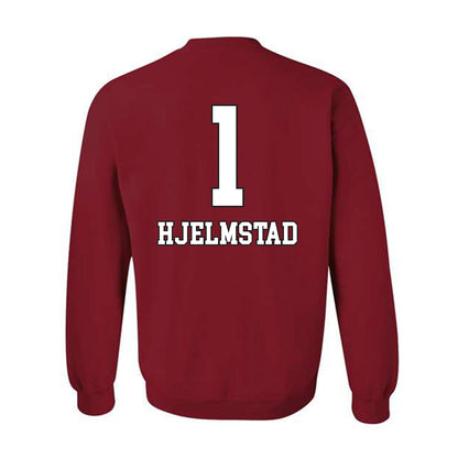 Utah - NCAA Women's Basketball : Avery Hjelmstad - Generic Sports Crewneck Sweatshirt-1