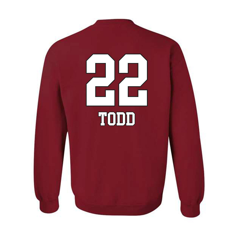 Utah - NCAA Women's Basketball : Ella Todd - Generic Sports Crewneck Sweatshirt-1