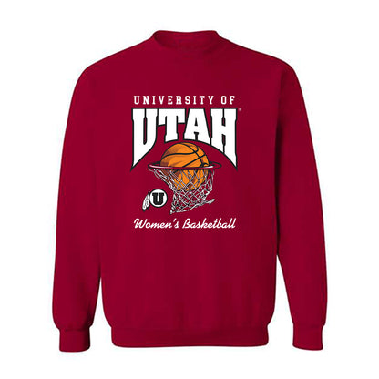 Utah - NCAA Women's Basketball : Chyra Evans - Generic Sports Crewneck Sweatshirt-0